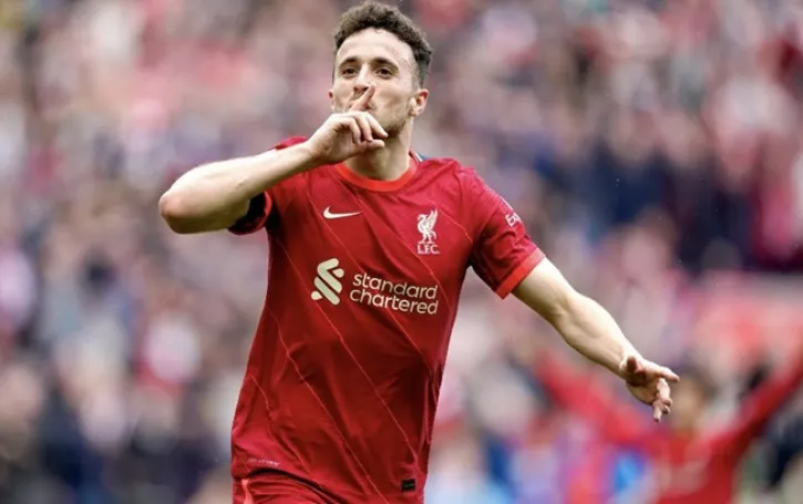 Diogo Jota được chuyển đến Liverpool từ năm 2020 bằng bảng hợp đồng 5 năm